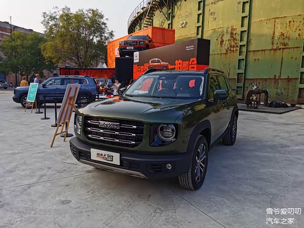 哈弗大狗9.25发布1.5t版,军绿色很_车家号_发现车生活_汽车之家