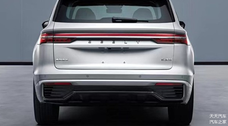 4月上海车展首发今年上半年上市吉利kx11