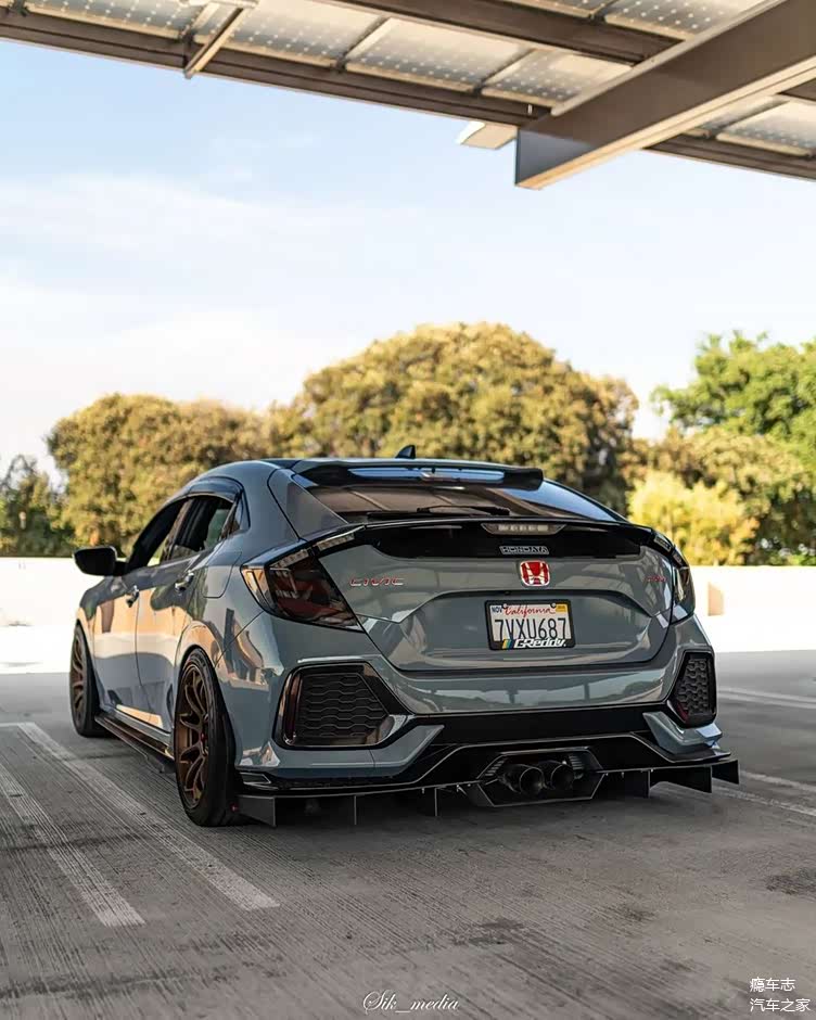 还不知道自己的思域fk7怎么改?灵感瞬间激发的改装案例(上)