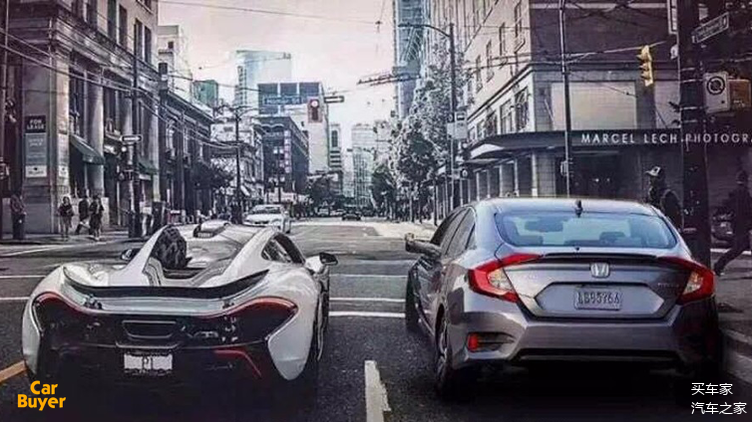 "evo已死,现在敢向迈凯伦竖中指的只有思域.