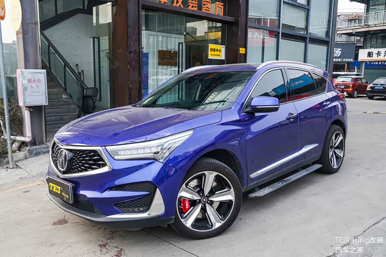 广汽讴歌rdx改装tei racing p60s刹车卡钳套件