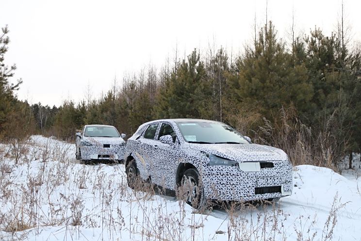 或12月上市/紧凑型SUV 曝绿驰M500谍照