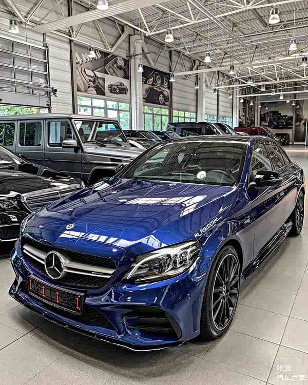 梅赛德斯amg c43海外实车,外观采用_车家号_发现车生活_汽车之家