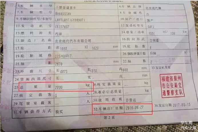 坑!北京现代卖库存车,涉嫌销售欺诈