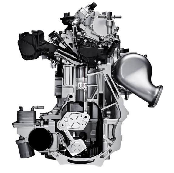 VC-TURBO发动机剖面结构